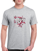 Cupid Bat T-shirt -SmartPrintsInk Designs