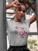 Cupid Bat T-shirt -SmartPrintsInk Designs
