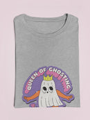Queen Of Ghosting T-shirt -SmartPrintsInk Designs