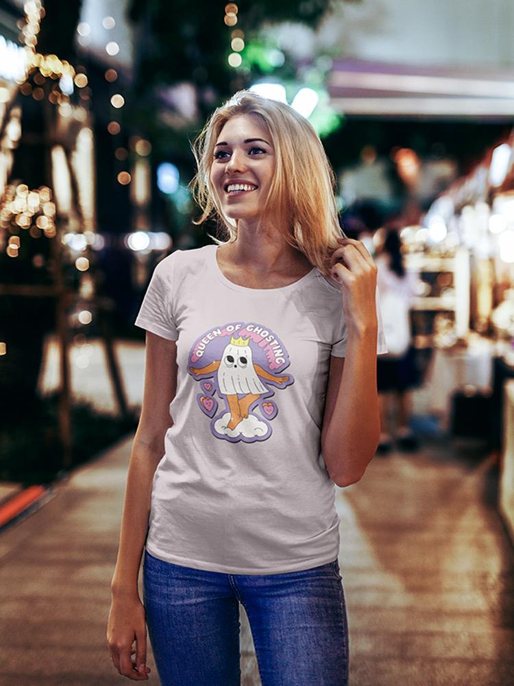 Queen Of Ghosting T-shirt -SmartPrintsInk Designs