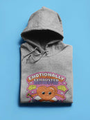 Emotionally Exhausted Heart Hoodie or Sweatshirt -SmartPrintsInk Designs