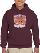 Emotionally Exhausted Heart Hoodie or Sweatshirt -SmartPrintsInk Designs