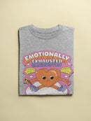 Emotionally Exhausted Heart T-shirt -SmartPrintsInk Designs