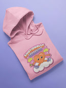 Emotionally Exhausted Heart Hoodie or Sweatshirt -SmartPrintsInk Designs