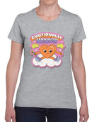 Emotionally Exhausted Heart T-shirt -SmartPrintsInk Designs