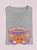Emotionally Exhausted Heart T-shirt -SmartPrintsInk Designs