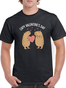 Capy Valentine's Day T-shirt -SmartPrintsInk Designs