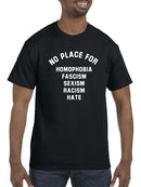 No Place For... Quote T-shirt -SmartPrintsInk Designs