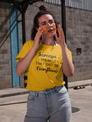 Sarcasm On Everything T-shirt -SmartPrintsInk Designs