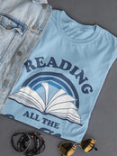 All The Cool Kids Read T-shirt -SmartPrintsInk Designs