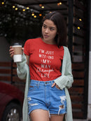 Wtf-Ing Through Life T-shirt -SmartPrintsInk Designs