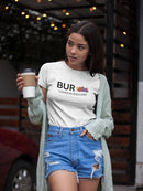 Bur Strawberry T-shirt -SmartPrintsInk Designs