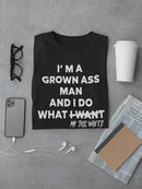 I Do What My Dog Wants T-shirt -SmartPrintsInk Designs