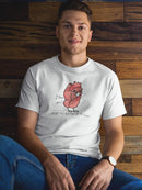 From The Bottom Of My Heart T-shirt -SmartPrintsInk Designs