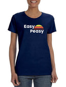 Easy Peasy T-shirt -SmartPrintsInk Designs