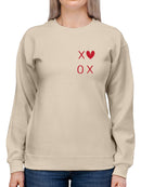 Xo Ox Sweatshirt -SmartPrintsInk Designs