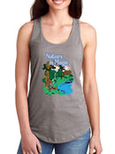 Nature Is Magic Racerback Tank -SmartPrintsInk Designs