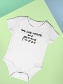 The One Where We Became Three Bodysuit -SmartPrintsInk Designs