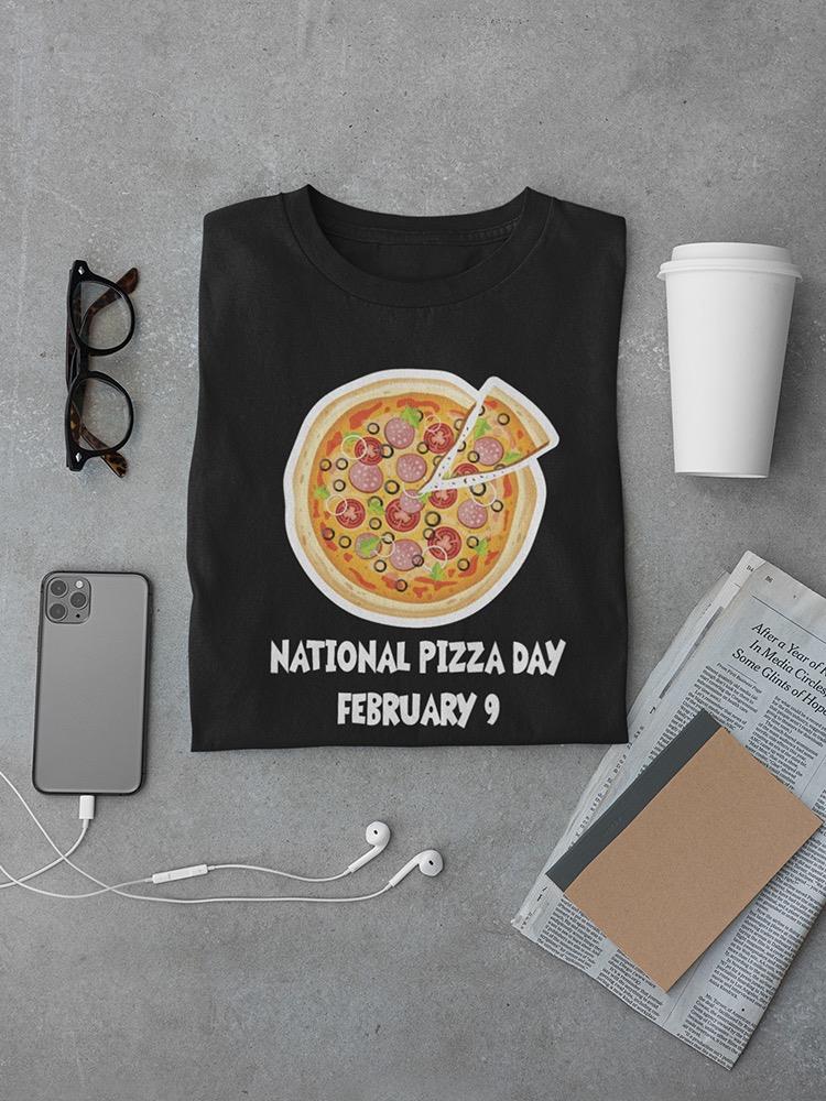 National Pizza Day T-shirt -SmartPrintsInk Designs