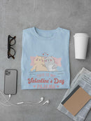 Valentine's Day Pajama T-shirt -SmartPrintsInk Designs