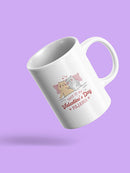 Valentine's Day Pajama Mug -SmartPrintsInk Designs