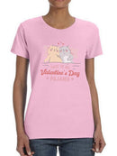 Valentine's Day Pajama T-shirt -SmartPrintsInk Designs