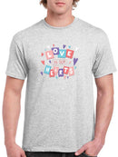 Love In Our Hearts T-shirt -SmartPrintsInk Designs