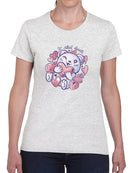 Teddy Bear Steals Hearts T-shirt -SmartPrintsInk Designs