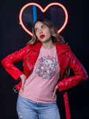 Teddy Bear Steals Hearts T-shirt -SmartPrintsInk Designs