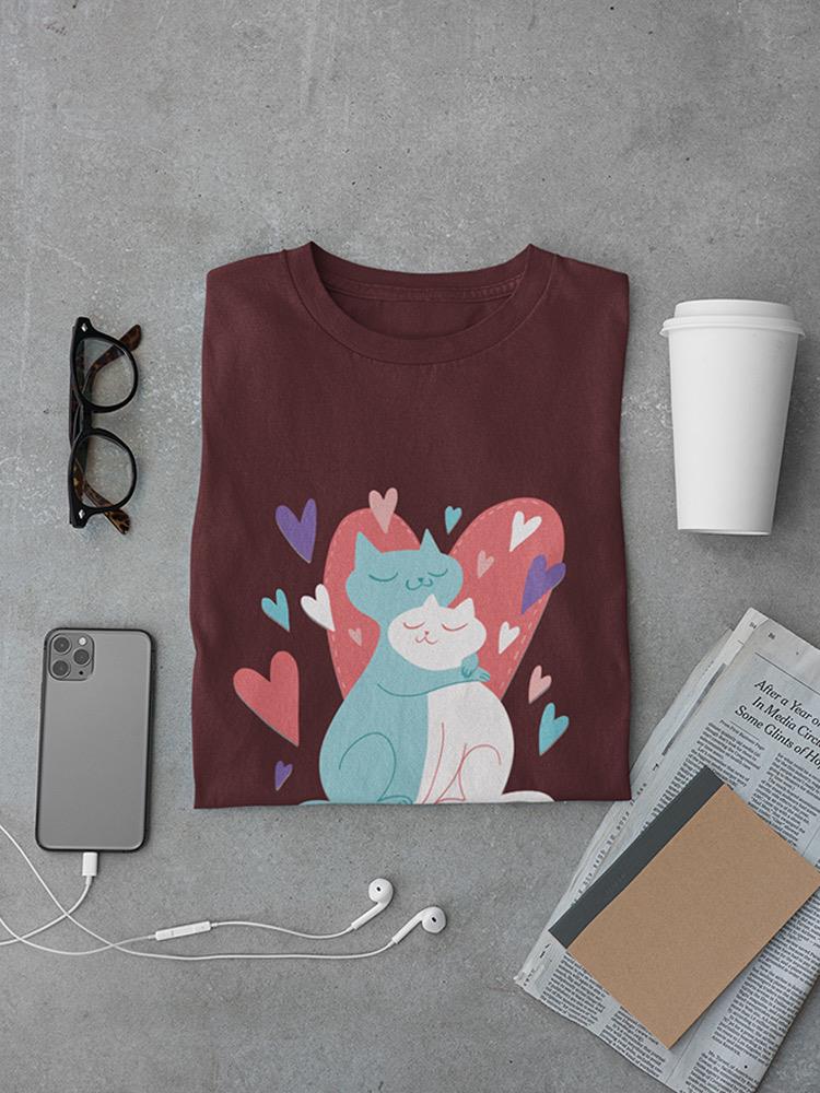 Loving Kittens T-shirt -SmartPrintsInk Designs
