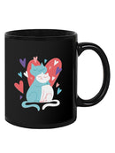 Loving Kittens Mug -SmartPrintsInk Designs