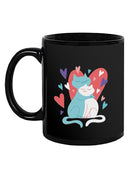 Loving Kittens Mug -SmartPrintsInk Designs