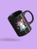 Loving Kittens Mug -SmartPrintsInk Designs