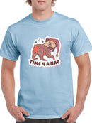 Time 4 A Nap Pug T-shirt -SmartPrintsInk Designs