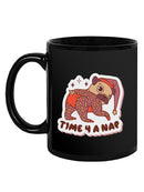 Time 4 A Nap Pug Mug -SmartPrintsInk Designs