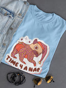 Time 4 A Nap Pug T-shirt -SmartPrintsInk Designs