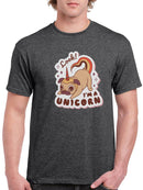 Look! I'm A Unicorn. Pug T-shirt -SmartPrintsInk Designs