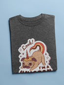Look! I'm A Unicorn. Pug T-shirt -SmartPrintsInk Designs