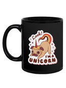 Look! I'm A Unicorn. Pug Mug -SmartPrintsInk Designs