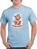 Pugcake T-shirt -SmartPrintsInk Designs