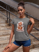 Pugcake T-shirt -SmartPrintsInk Designs