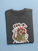Pug-O-Saurus T-shirt -SmartPrintsInk Designs