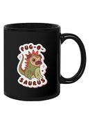 Pug-O-Saurus Mug -SmartPrintsInk Designs
