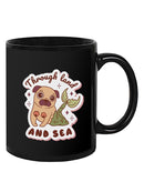 Through Land And Sea Mug -SmartPrintsInk Designs