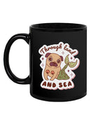 Through Land And Sea Mug -SmartPrintsInk Designs