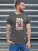 Im A Cat, Meow! Pug T-shirt -SmartPrintsInk Designs