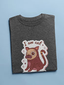 Im A Cat, Meow! Pug T-shirt -SmartPrintsInk Designs