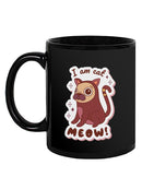 Im A Cat, Meow! Pug Mug -SmartPrintsInk Designs