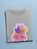 Loving Face T-shirt -SmartPrintsInk Designs