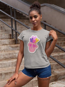 Loving Face T-shirt -SmartPrintsInk Designs